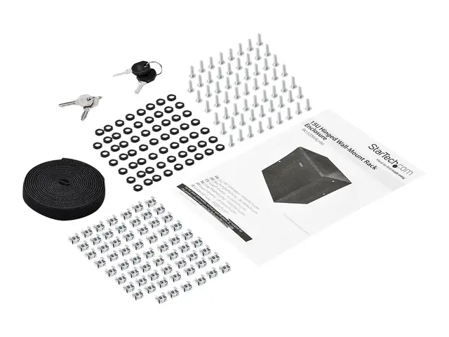 Startech 15U 19" Wall Mount Network Cabinet, 16" Deep Hinged Locki...