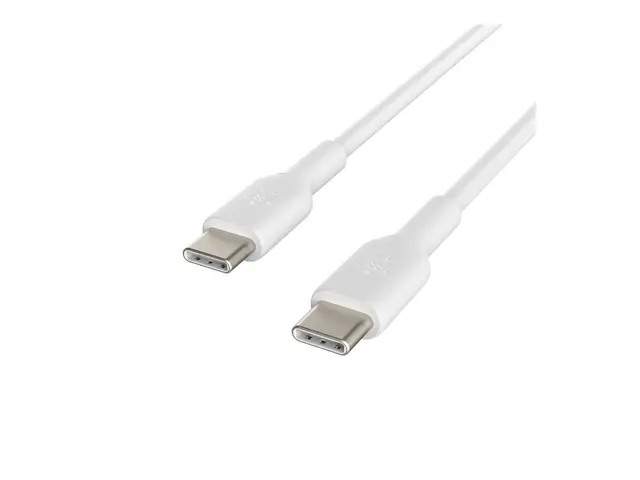 Belkin BoostCharge - USB-kabel USB-C (hann) til 1 m hvit