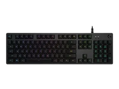 Logitech Gaming G512 - Tastatur - bakgrunnsbelyst - USB - QWERTY -...