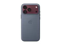 Apple - Beskyttende deksel for mobiltelefon MagSafe-samsvar - TechWoven - blå chambray - for iPhone 18 Pro Max