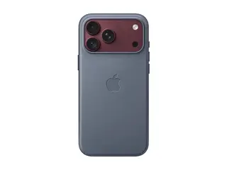 Apple - Beskyttende deksel for mobiltelefon MagSafe-samsvar - TechWoven - blå chambray - for iPhone 18 Pro Max