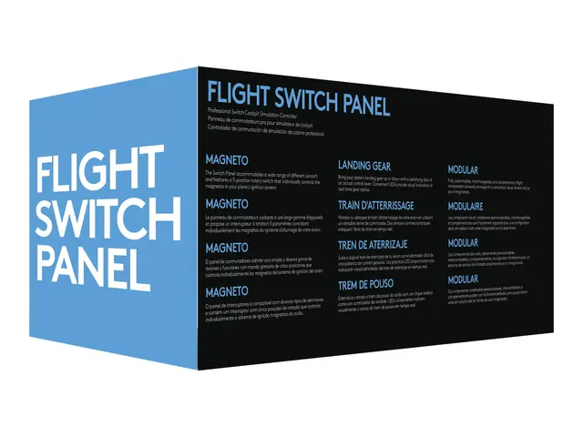 Logitech Flight Switch Panel - Instrumentpanel for flyvningssimula...