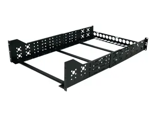 Startech 3U Universal Server Rack Rails - TAA Compliant Fixed Mounting Rails 19" Adjustable Depth Rack Mount Rails (UNIRAILS3U) - rackskinne - 3U