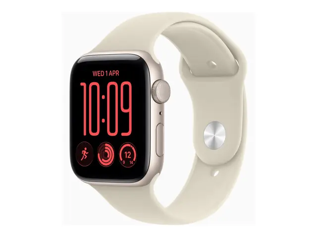 Apple Watch SE 3 (GPS) - 44 mm - stjernelysaluminium - smartklokke...