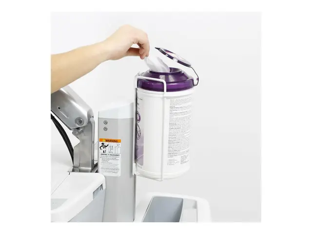 Ergotron T-Slot Wipes Holder - Monteringskomponent (holder) - hvit...