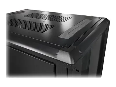 Startech 25U Network Rack Cabinet on Wheels - 36in Deep Portable 1...