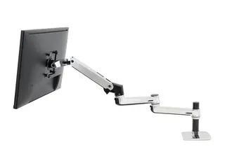 Ergotron LX - Monteringskomponent (9"-forlengelsesarm, endehette) for LCD-skjerm - aluminium - aluminium - armmonterbar - for P/N: 45-241-026