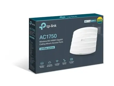 TP-Link Omada EAP245 - Trådløst tilgangspunkt - Wi-Fi 5 - 2.4 GHz,...