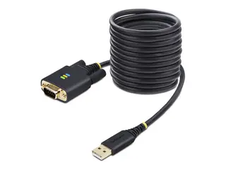 STARTECH.COM 10ft/3m USB to Serial Adapter Cable COM Retention FTDI IC USB-