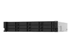 QNAP TS-1232PXU-RP - NAS-server 12 brønner - kan monteres i rack - SATA 6Gb/s - RAID 0, 1, 5, 6, 10, 50, 60, JBOD - RAM 4 GB - Gigabit Ethernet / 2.5 Gigabit Ethernet / 10 Gigabit Ethernet - iSCSI støtte - 2U