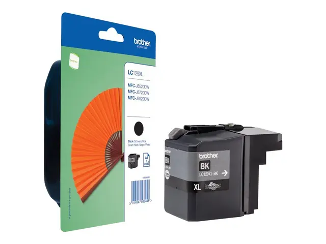 Brother LC129XLBK - Svart - original - blekkpatron - for Brother M...