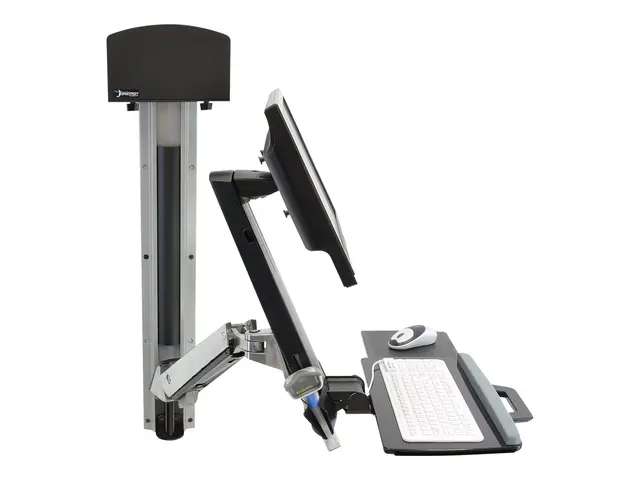 Ergotron StyleView Sit-Stand Combo System monteringssett - for LCD...