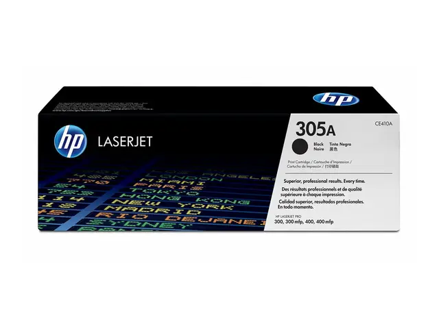HP 305A - Svart original LaserJet tonerpatron (CE410A) for Pro 300...