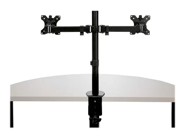 Startech Desk Mount Dual Monitor Arm, Clamp / Grommet VESA for up ...