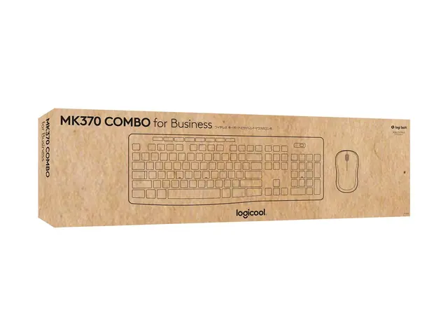 Logitech MK370 Combo for Business - Tastatur- og mussett trådløs B...
