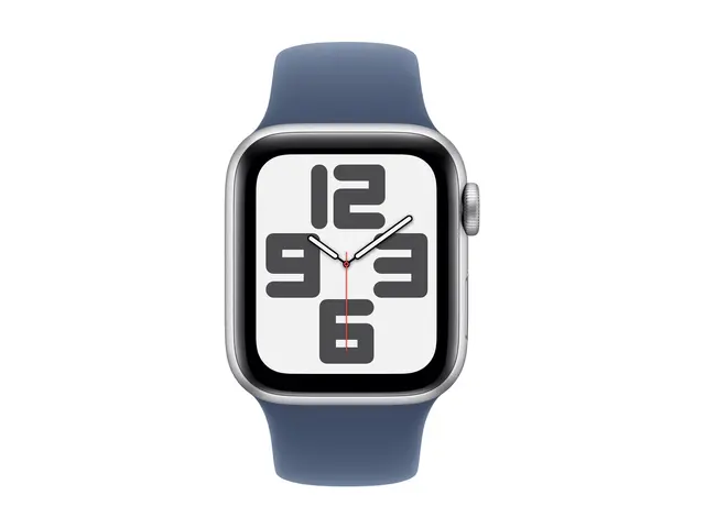 Apple Watch SE (GPS) - 2. generasjon 40 mm sølvaluminium smartklok...