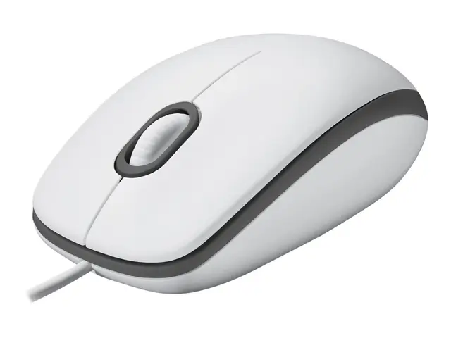 Logitech M100 - Mus full størrelse høyre- og venstrehåndet optisk ...