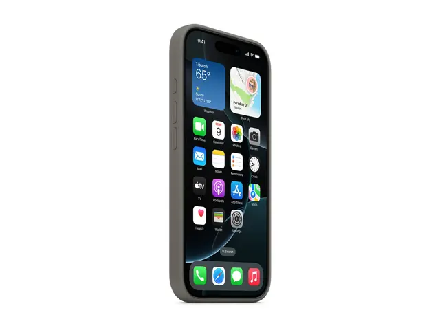 Apple - Baksidedeksel for mobiltelefon MagSafe-samsvar silikon ste...