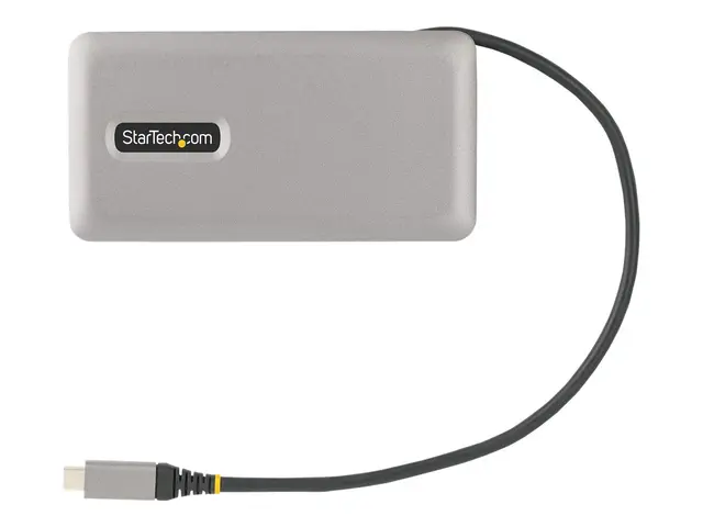 StarTech.com USB-C Multiport Adapter, 4K 60Hz HDMI/DP Video, 3-Por...