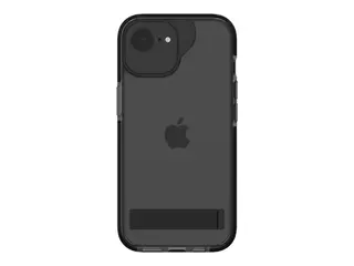 Zagg Santa Cruz - Baksidedeksel for mobiltelefon stativ - grafen - svart, gjennomsiktig - for Apple iPhone 13, 14, 15, 16e