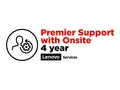 Lenovo Onsite + Premier Support Utvidet serviceavtale - deler og arbeid - 4 &#229;r - p&#229; stedet - responstid: NBD - for ThinkBook 13; 14; 15; ThinkPad 11e (5th Gen); ThinkPad Yoga 11e (4th Gen); 11e (5th Gen)