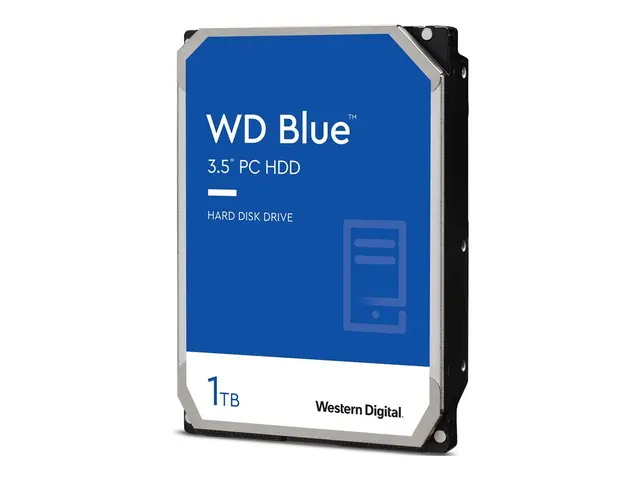 WD Blue WD10EARZ - Harddisk 1 TB intern 3.5" SATA 5400 rpm buffer:...