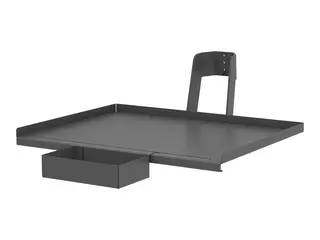 Ergotron - TAA Compliant Version - hylle robust - for medisinsk monitor - medisinsk - mørk grå - vognmonterbar