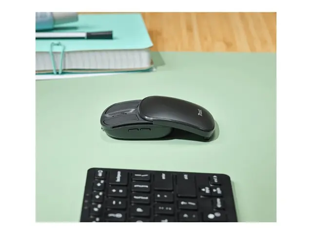 Trust Zylo - Mus foldable, pocket høyrehendt optisk 6 knapper tråd...