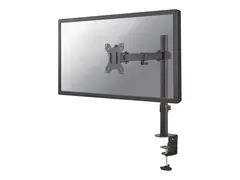 Neomounts FPMA-D540BLACK - Monteringssett (skrivebordsmontering) full bevegelse - for flatpanel - svart - skjermstørrelse: 10"-32" - klemmemonterbar, malje