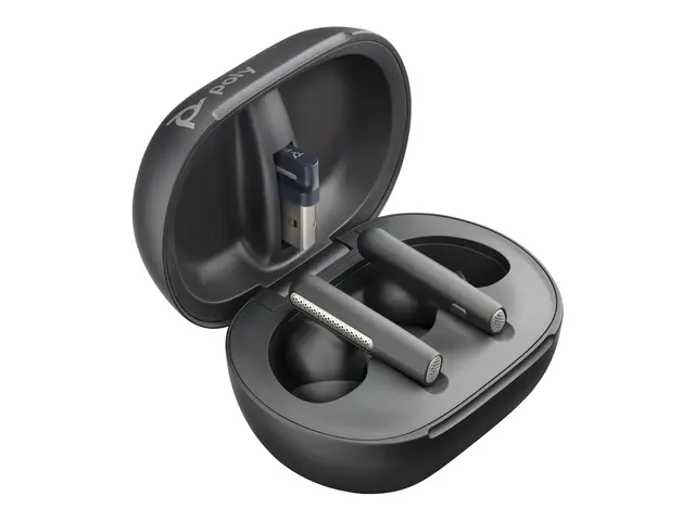 Poly Voyager Free 60+ - True wireless-hodetelefoner med mikrofon i...