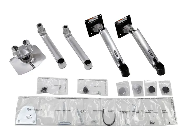 Ergotron LX Dual Side-by-Side Arm monteringssett - Konstant kraftt...