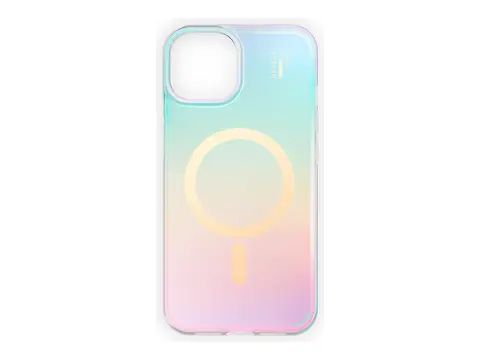 IDEAL OF SWEDEN - Baksidedeksel for mobiltelefon MagSafe-samsvar - resirkulert polykarbonat, resirkulert TPU, termoplast-polyuretan (TPU) - glitrende klar - for Apple iPhone 16e