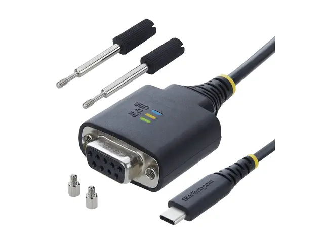 StarTech - USB-C / serial cable - USB-C (hann) til DB-9 (hunn) skr...