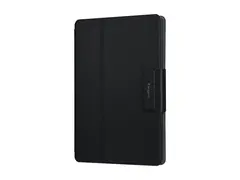 Targus Safe Fit - Tastatur og folioveske (roterende tastaturveske) universell, roterende - trådløs - Bluetooth 5.0 - svart