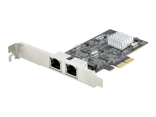 StarTech.com 2-Port 2.5Gbps NBASE-T PCIe Network Card, Intel I225-...
