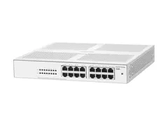 HPE Networking Instant On 1430 16G Switch Switch - ikke-styrt - 16 x 10/100/1000 - stasjonær, rackmonterbar, veggmonterbar - BTO