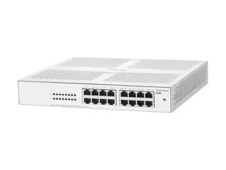 HPE Networking Instant On 1430 16G Switch Switch - ikke-styrt - 16 x 10/100/1000 - stasjonær, rackmonterbar, veggmonterbar - BTO