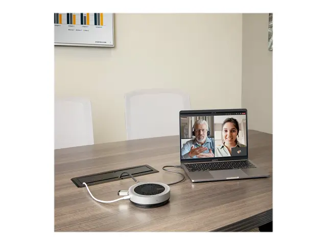 StarTech.com USB-C Conference Speaker Mini Dock, Portable Boardroo...