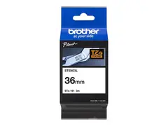 Brother STe-161 - Svart - Rull (3,6 cm x 3 m) 1 kassett(er) stempelb&#229;nd for P-Touch PT-3600, PT-9200, PT-9500, PT-9600, PT-9700, PT-9800; P-Touch R RL-700