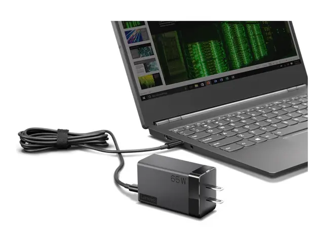 Lenovo 65W USB-C Travel Adapter - Strømadapter - AC 100-240 V - 65...