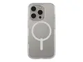 Zagg Crystal Palace Snap - Baksidedeksel for mobiltelefon MagSafe-samsvar - blank - for Apple iPhone 16 Pro