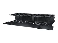 APC Cable Management - Rack-kabelf&#248;ringssett svart - 2U - TAA-samsvar - for P/N: SMTL1000RMI2UC, SMX1000C, SMX1500RM2UC, SMX1500RM2UCNC, SMX750C, SMX750CNC