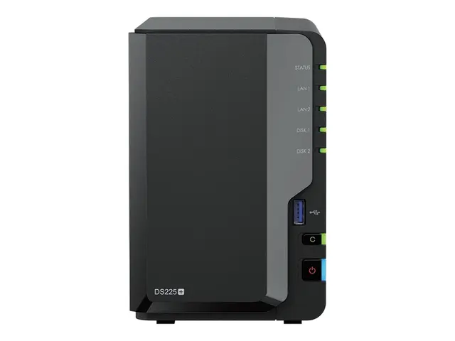 Synology Disk Station DS225+ - NAS-server SATA 6Gb/s RAID 0, 1, JB...