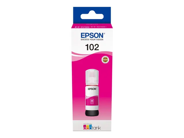 Epson 102 - 70 ml - magenta - original - blekkbeholder - for EcoTa...