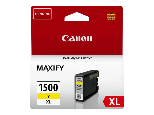 Canon PGI-1500XL Y - 12 ml - Høy ytelse - gul - original - blekkbe...