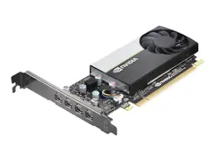 NVIDIA T1000 - Grafikkort - T1000 - 4 GB GDDR6 PCIe 3.0 x16 - 4 x Mini DisplayPort - for ThinkCentre M75t Gen 2; ThinkStation P348; P350; P358; P520; P620