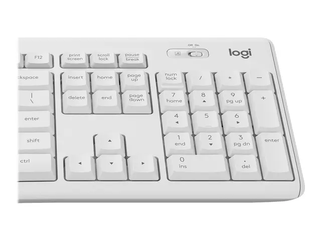Logitech MK295 Silent - Tastatur- og mussett - trådløs - 2.4 GHz -...