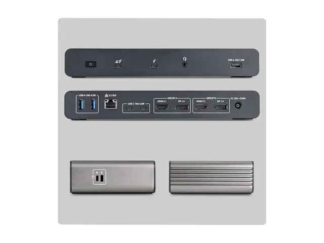 Startech - Dokkingstasjon - for bærbar - USB4 / Thunderbolt 4 / Th...