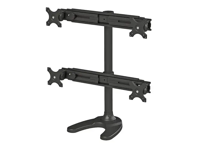Neomounts FPMA-D700DD4 - Stativ full bevegelse for 4 LCD-skjermer ...
