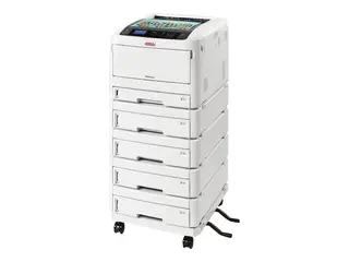 OKI ES 8434dn - Skriver - farge Dupleks - LED - A3 - 1200 x 600 dpi - inntil 36 spm (mono) / inntil 36 spm (farge) - kapasitet: 400 ark - USB 2.0, Gigabit LAN, NFC, USB 2.0 vert